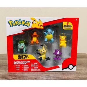 Pokémon Battle Figure Multi-Pack – 6 Figures (New in Box)